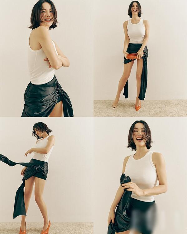 Biểu tượng gợi cảm Hàn Quốc U60 khoe vòng 1 lấp ló, cơ bụng săn chắc-1