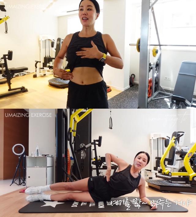 Biểu tượng gợi cảm Hàn Quốc U60 khoe vòng 1 lấp ló, cơ bụng săn chắc-4