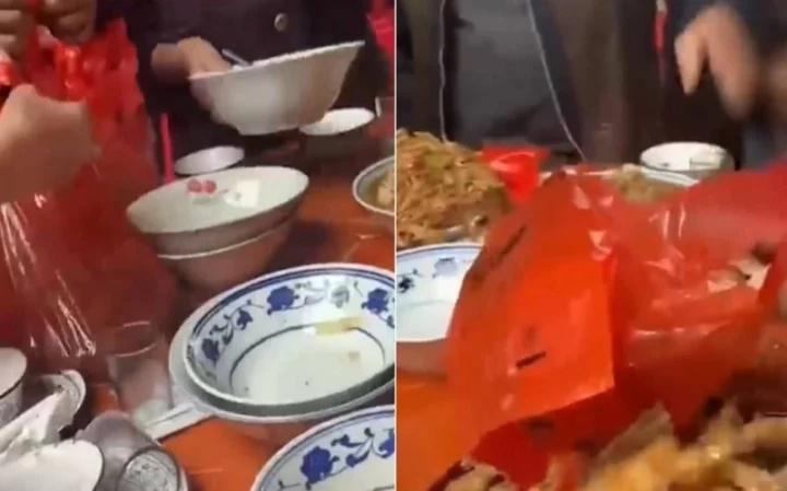 Ngồi mâm cưới với người trung tuổi, chàng trai sốc vì văn hóa lấy phần-1