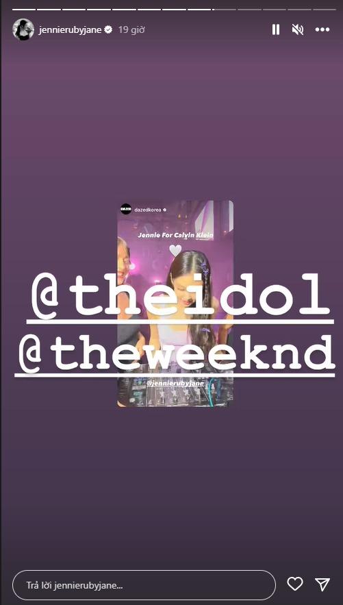 Thực hư tin đồn Jennie bắt tay The Weeknd hát nhạc phim The Idol-2