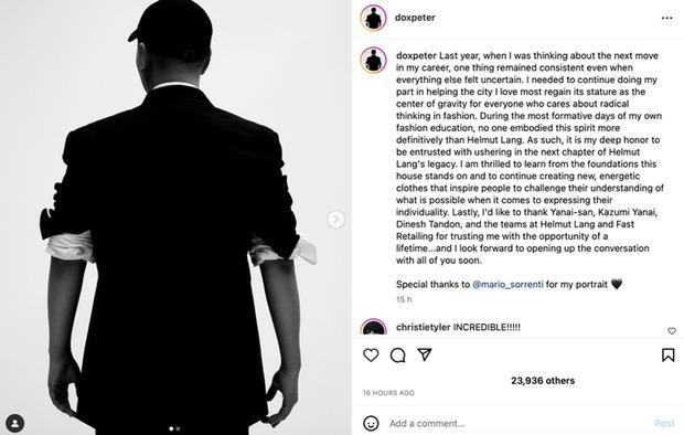 Nhà thiết kế gốc Việt trở thành Giám đốc sáng tạo của Helmut Lang-7