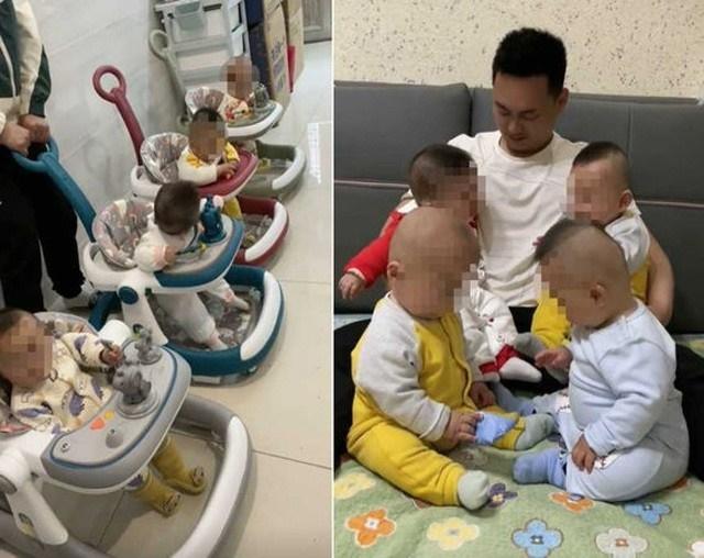 Vừa sinh 4 năm ngoái, người mẹ lại mang thai 4 chỉ sau 9 tháng-2