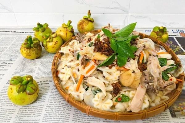 Bắt trend gỏi gà măng cụt, nhiều món lạ từ hoa, quả đồng loạt lên ngôi-6