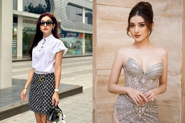 Huyền My đi biển không bikini, dát hàng hiệu từ đầu đến chân-12