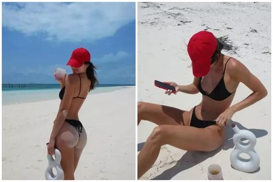 Kendall Jenner diện bikini khoe body cực phẩm cùng chiều cao 1,79 m