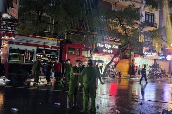 Cháy quán bar ở Hải Phòng: 3 người mắc kẹt đã tử vong