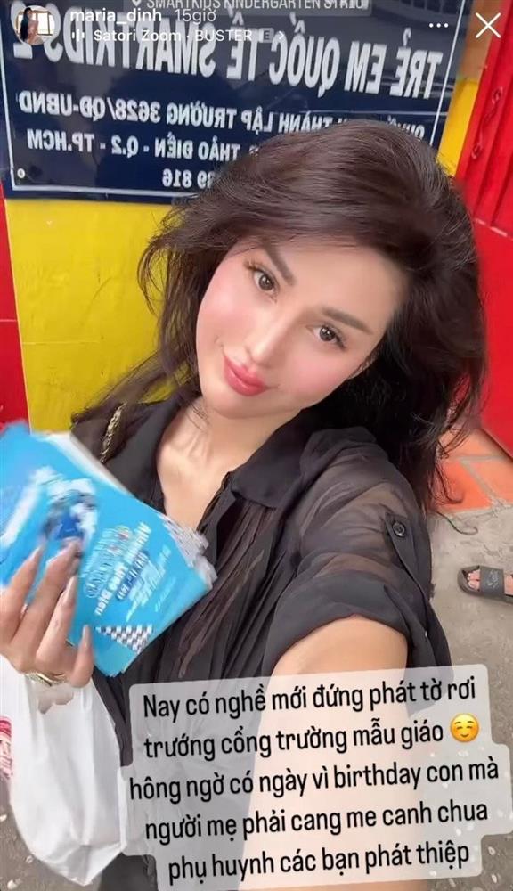 Bà mẹ nóng bỏng đứng phát tờ rơi hóa ra là mỹ nhân dao kéo một thời-2