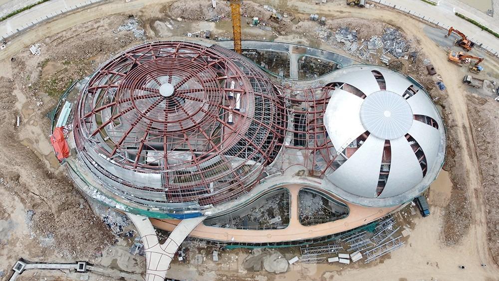 Cận cảnh cung thiếu nhi hơn 1.300 tỷ của Hà Nội sau 2 năm thi công-9