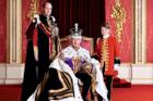 Chân dung Vua Charles bên 2 người thừa kế ngai vàng