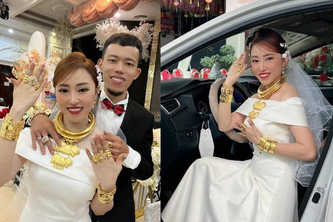 Sự thật về cô dâu Vĩnh Long đeo 11 cây vàng nặng trĩu người-1