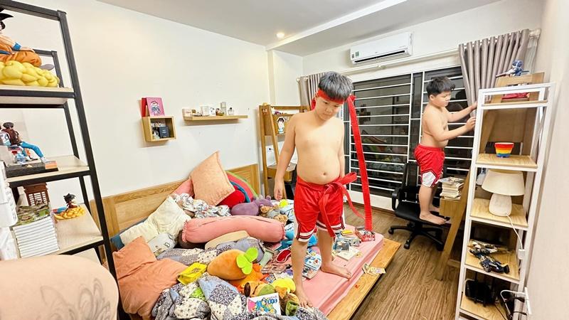 MC Hoàng Linh chuyển phòng cho con riêng, hành động chồng mới gây chú ý-15