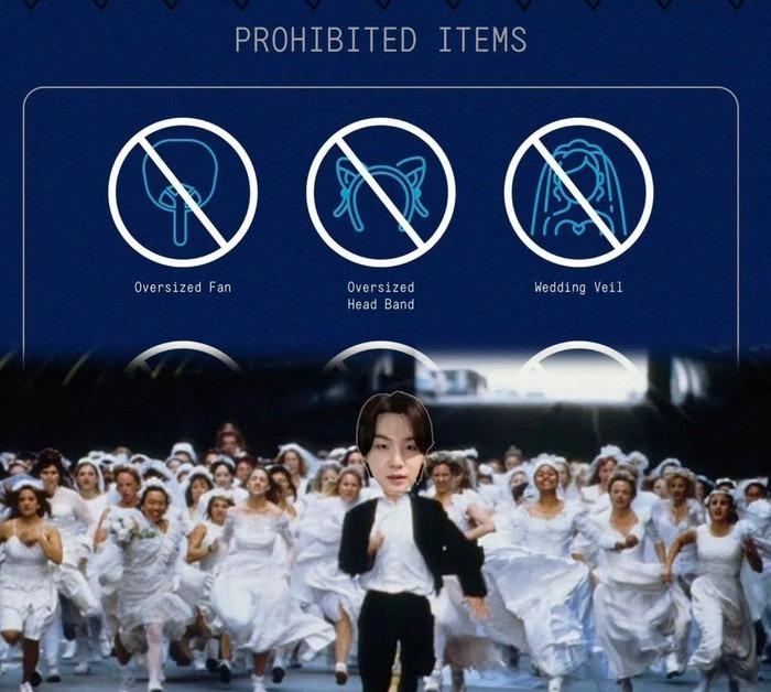 Nam idol cấm fan mang khăn voan cô dâu đến concert-2