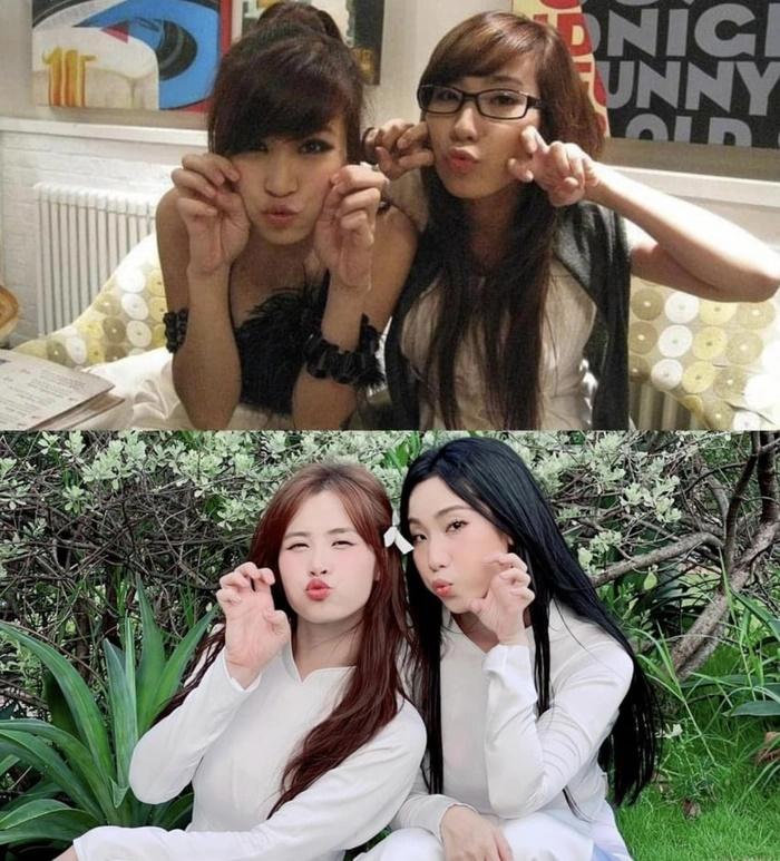 Đông Nhi khoe ảnh lúc 16 tuổi bên người bạn thân thiết-1