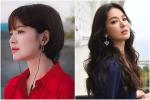 Song Hye Kyo khoe vẻ đẹp mặn mà với tóc đen đơn giản-1