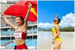 Nữ hoàng điền kinh Nguyễn Thị Oanh gợi cảm với bikini