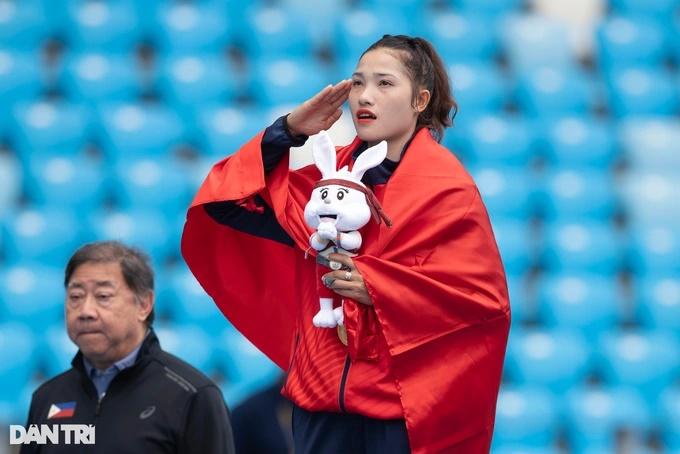 Nữ trung úy hoãn cưới giành HCV 7 môn phối hợp khó nhất SEA Games-4
