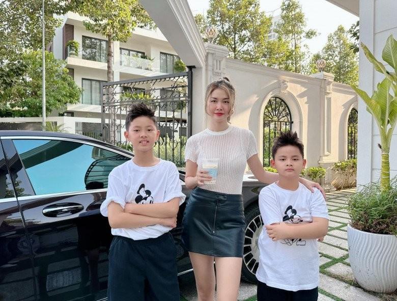 Con trai Đăng Khôi 8 tuổi đã chăm da sành tới mức mẹ xỉu ngang-6