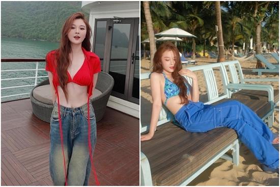 Nhiều năm kín đáo, hot girl Ribi Sachi bất ngờ mặc bikini khiến fan sốc