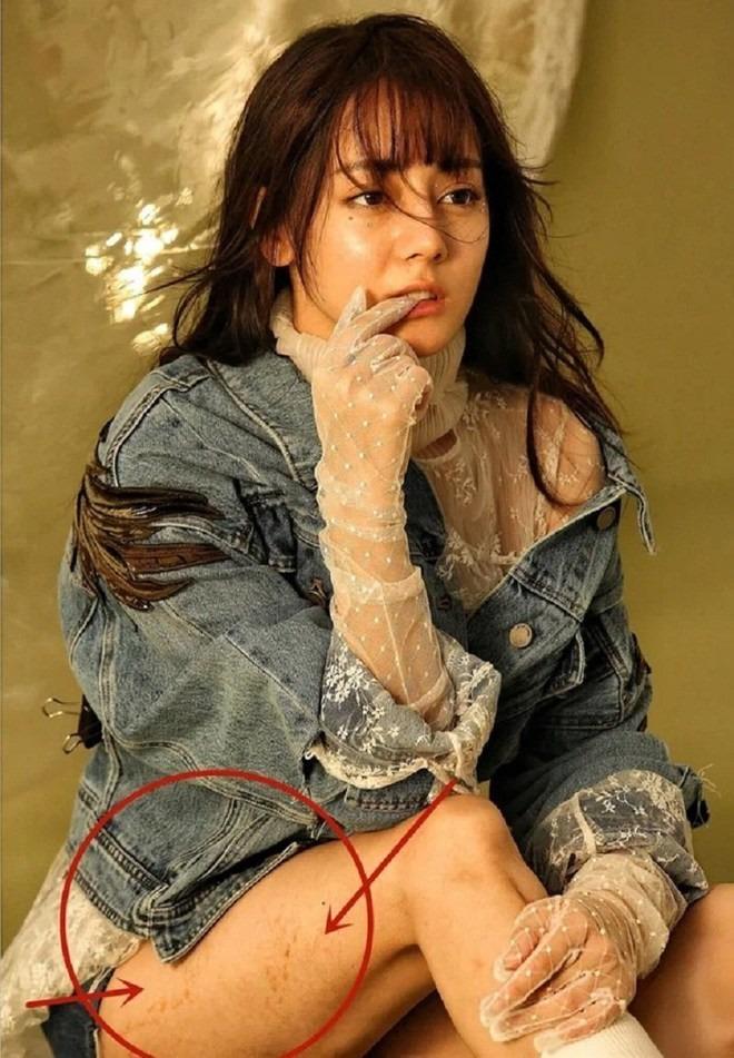 Địch Lệ Nhiệt Ba hiện nguyên hình mặt mộc qua ảnh chưa sửa-8