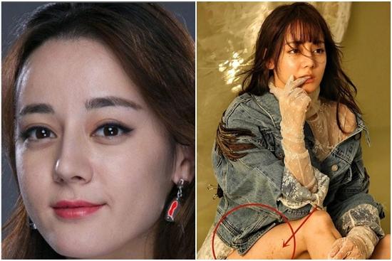 Địch Lệ Nhiệt Ba 'hiện nguyên hình' mặt mộc qua ảnh chưa sửa