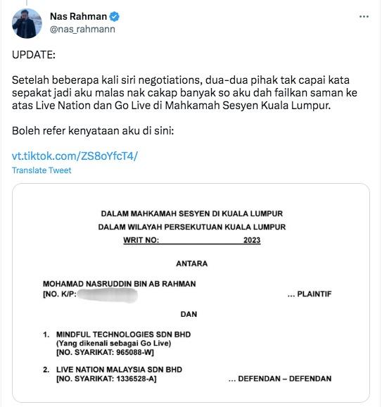 BTC concert của BLACKPINK tại Malaysia bị khán giả đâm đơn kiện hơn 5 tỷ đồng-2