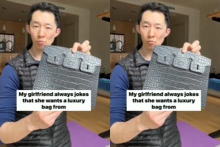 Chàng trai khiến hội chị em muốn 'xin vía' vì tự tay làm túi Hermès tặng bạn gái