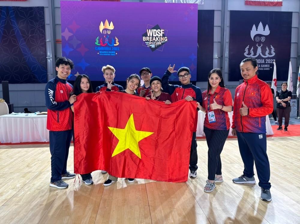 Nhảy Breaking của Việt Nam lần đầu có HCV SEA Games-1
