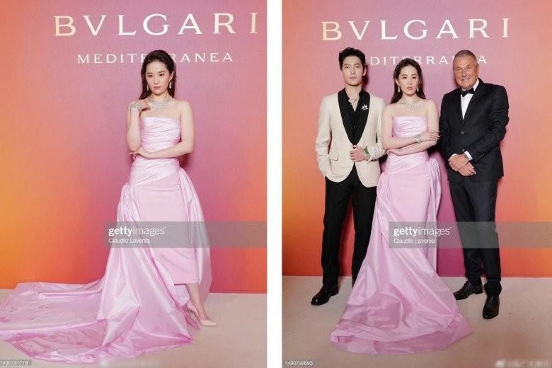 Lưu Diệc Phi diện váy lấp ló vòng 1, ảnh cam thường có dìm hàng?-3