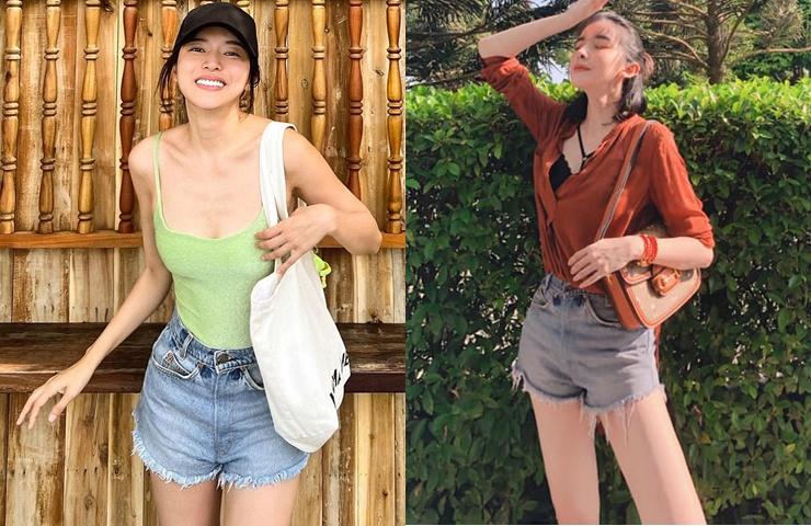 Phương Oanh, Cao Thái Hà mê kiểu quần 20cm đi muôn nơi-11