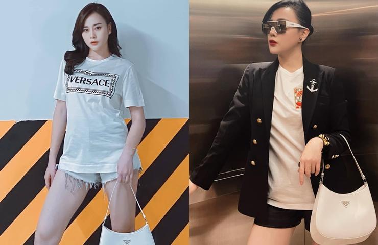 Phương Oanh, Cao Thái Hà mê kiểu quần 20cm đi muôn nơi-7