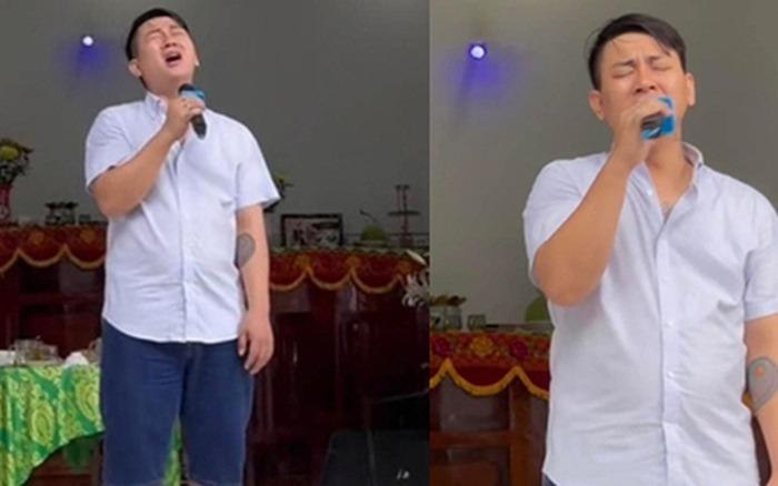 Ca sĩ Hoài Lâm hát ở đám cưới-1