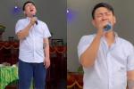 Ca sĩ Hoài Lâm hát ở đám cưới