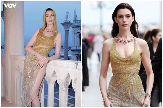 Anne Hathaway lộng lẫy như công chúa tại sự kiện của Bulgari