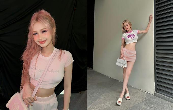 Xoài Non - Vợ streamer giàu nhất Việt Nam chăm khoe eo thon, dáng nóng bỏng-4