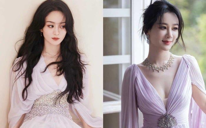 Ảnh tạp chí mới của Dương Tử bị nghi ngờ sao chép ảnh của Triệu Lệ Dĩnh-1