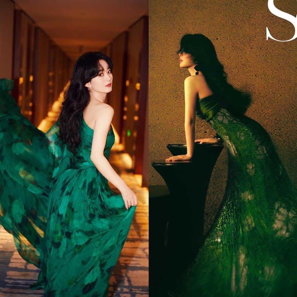 Ảnh tạp chí mới của Dương Tử bị nghi ngờ sao chép ảnh của Triệu Lệ Dĩnh-2