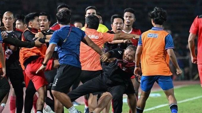 AFC điều tra vụ ẩu đả trận chung kết SEA Games 32-2