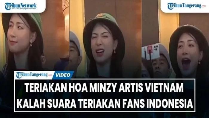 Hòa Minzy đội mũ cối cổ vũ tại SEA Games 32 gây sốt với khán giả quốc tế-3