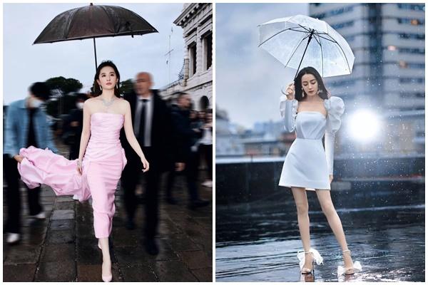 Cbiz beauty is excellent at covering the umbrella: Liu Yifei, Chau Tan ...