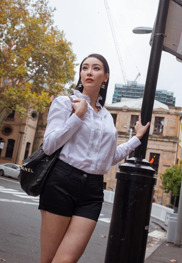 46 tuổi, Hoa hậu Hà Kiều Anh vẫn gây sốt bởi sắc vóc trẻ đẹp-6