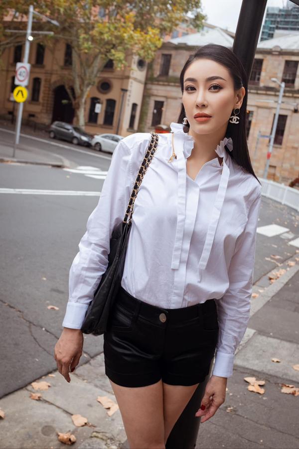 46 tuổi, Hoa hậu Hà Kiều Anh vẫn gây sốt bởi sắc vóc trẻ đẹp-8