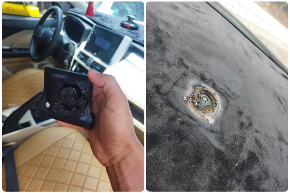 Đỗ ô tô dưới nắng nóng Hà Nội, đồ trong xe hấp thụ nhiệt lên 84 độ-1