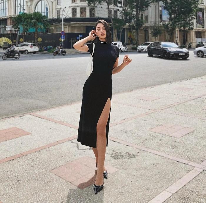 Hoa hậu Tiểu Vy thăng hạng phong cách nhờ diện đồ tối giản-9
