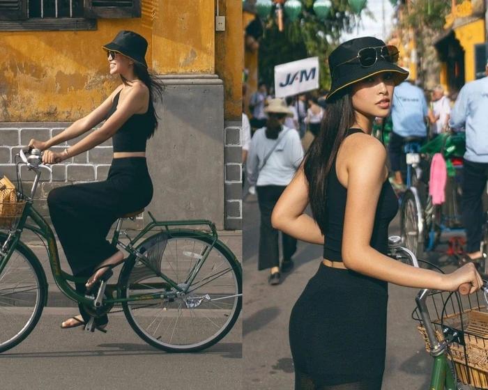 Hoa hậu Tiểu Vy thăng hạng phong cách nhờ diện đồ tối giản-10