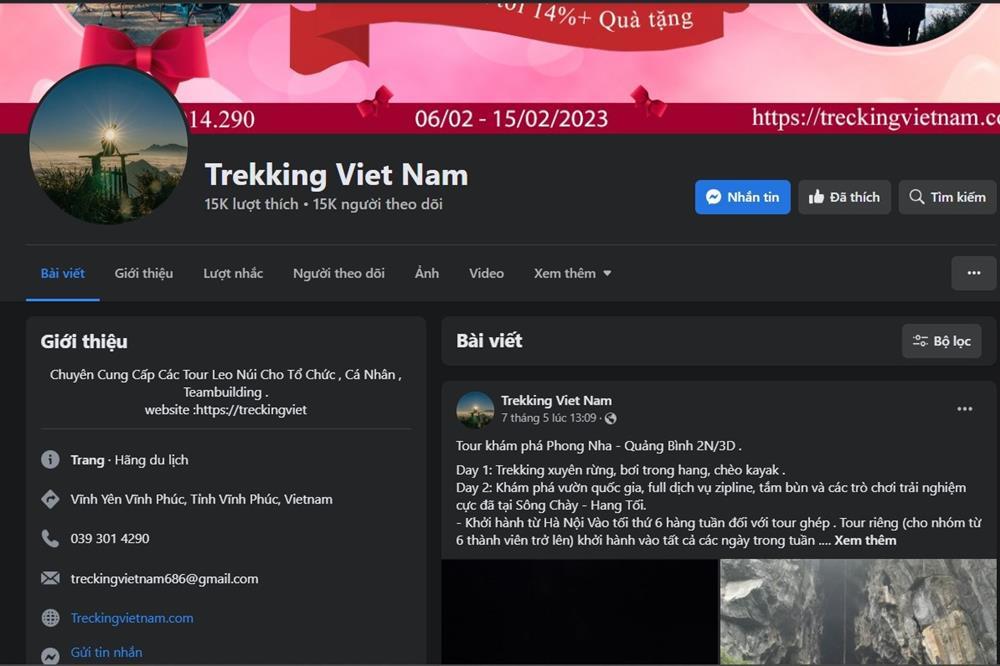 Nữ du khách ở Hà Nội bị lừa hàng chục triệu đồng khi đặt tour trekking-1