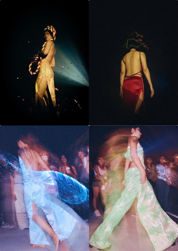 Show thời trang diện áo yếm bị tuýt còi, đồ truyền thống biến tấu khó coi-4