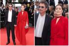 Củng Lợi nắm chặt tay chồng Tây hơn 17 tuổi trên thảm đỏ Cannes