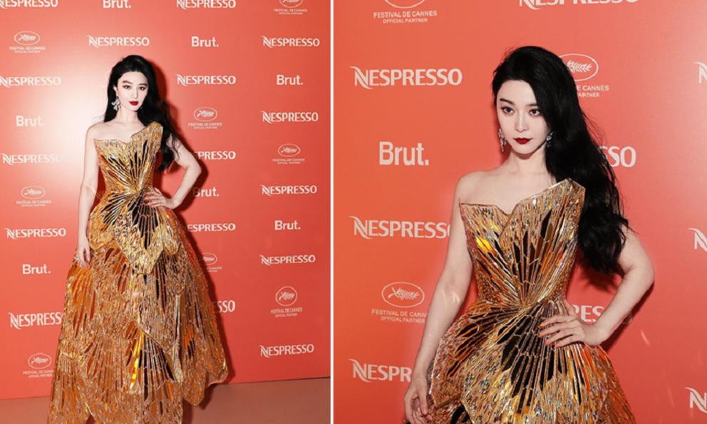 Phạm Băng Băng mặc váy cánh bướm của nhà thiết kế Việt Nam-2