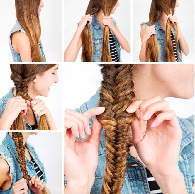 Cách tết tóc xương cá đơn giản nhưng cực xinh, phù hợp ngày hè-2