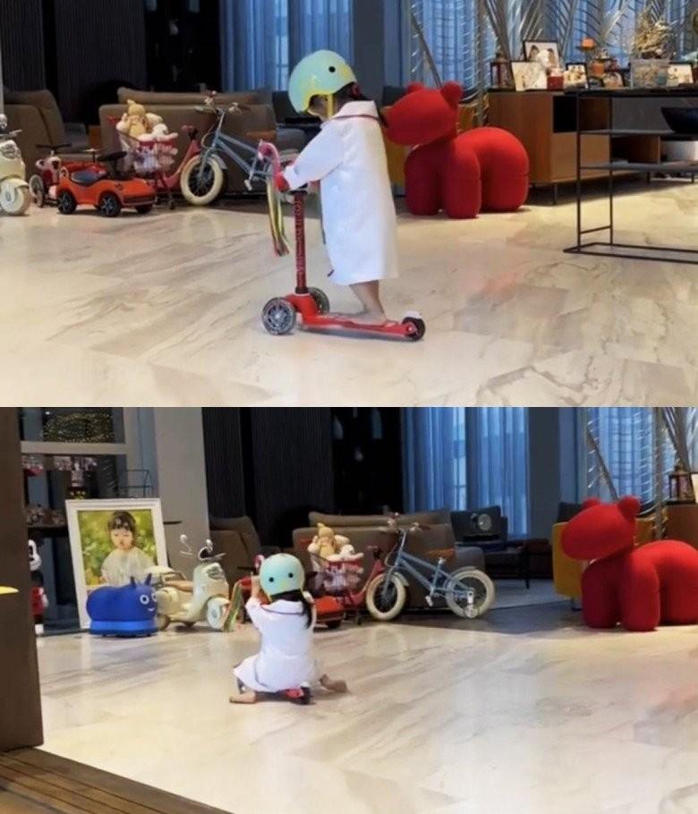 Ái nữ Cường Đô La 3 tuổi đã sở hữu dàn siêu xe không kém cạnh bố đại gia-3